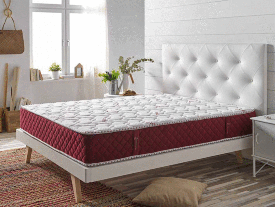 Colchón de viscolastica y aromaterapia.