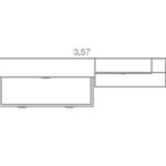 Litera abatible con 3 camas