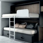 Litera abatible con 3 camas