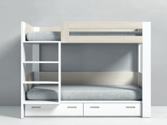 Litera para habitación juvenil.