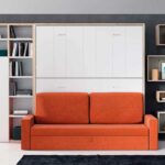 Litera abatible con sofa delante