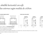 Litera abatible con sofá