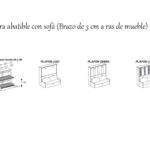 Litera abatible con sofá
