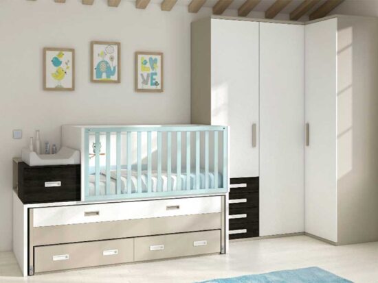cuna-convertible-celeste CUNA CONVERTIBLE EN HABITACION JUVENIL