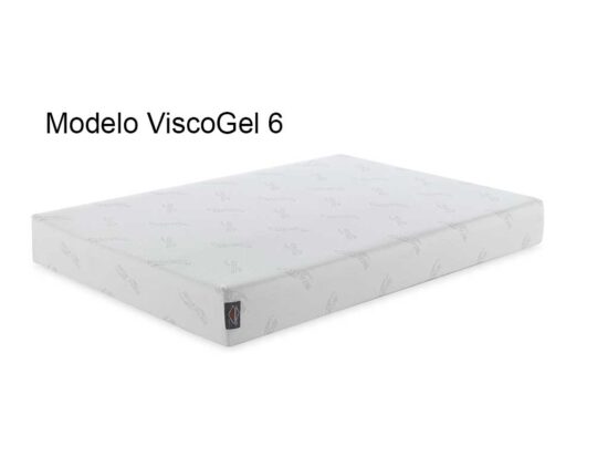 Colchón de viscolástica,modelo viscogel 6