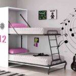 Litera abatible vertical para colchones de medida 90 x 190