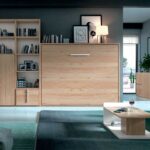 Cama abatible horizontal patas sincronizadas