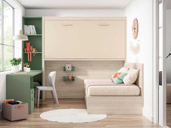 LITERA ABATIBLE 3 CAMAS MODELO ML