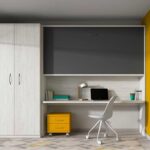 LITERA ABATIBLE CON MESA INFERIOR