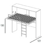 LITERA ABATIBLE MEDIDAS MAGIC