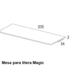 MESA PARA LITERA ABATIBLE MAGIC