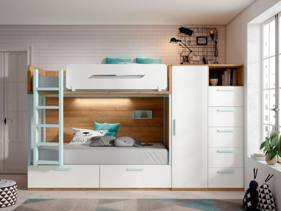 litera-2-camas-con-cajones-y-modulo-lateral-ml litera-2-camas-con-cajones-y-modulo-lateral-ml
