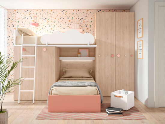 2-camas-nube-con-armario-alto-y-bajo-con-galerias-luz-ml 2-camas-nube-con-armario-alto-y-bajo-con-galerias-luz-ml
