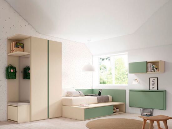 cama-con-tarima-con-armario-pouf-espejo-y-mesa-pegable-ml