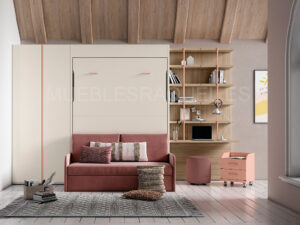 Cama abatible con sofá arcón OT70 transporte gratuito