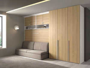 cama abatible con altillo, sofa ls 5 t transporte gratuito