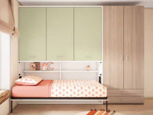 cama abatible con altillo superior OT68 transporte gratuito