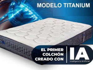 colchón modelo titanium de muelle ensacado