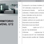 técnico y medidas composición juvenil gt2