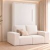 Cama abatible vertical con sofá modelo La Toscana